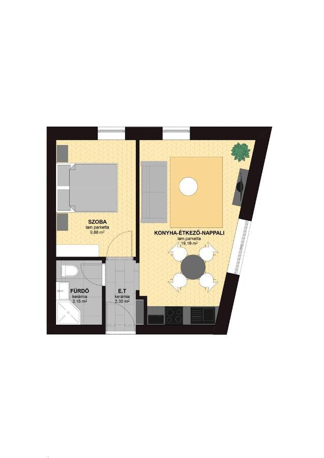 Dotis Apartman ตาตา ภายนอก รูปภาพ
