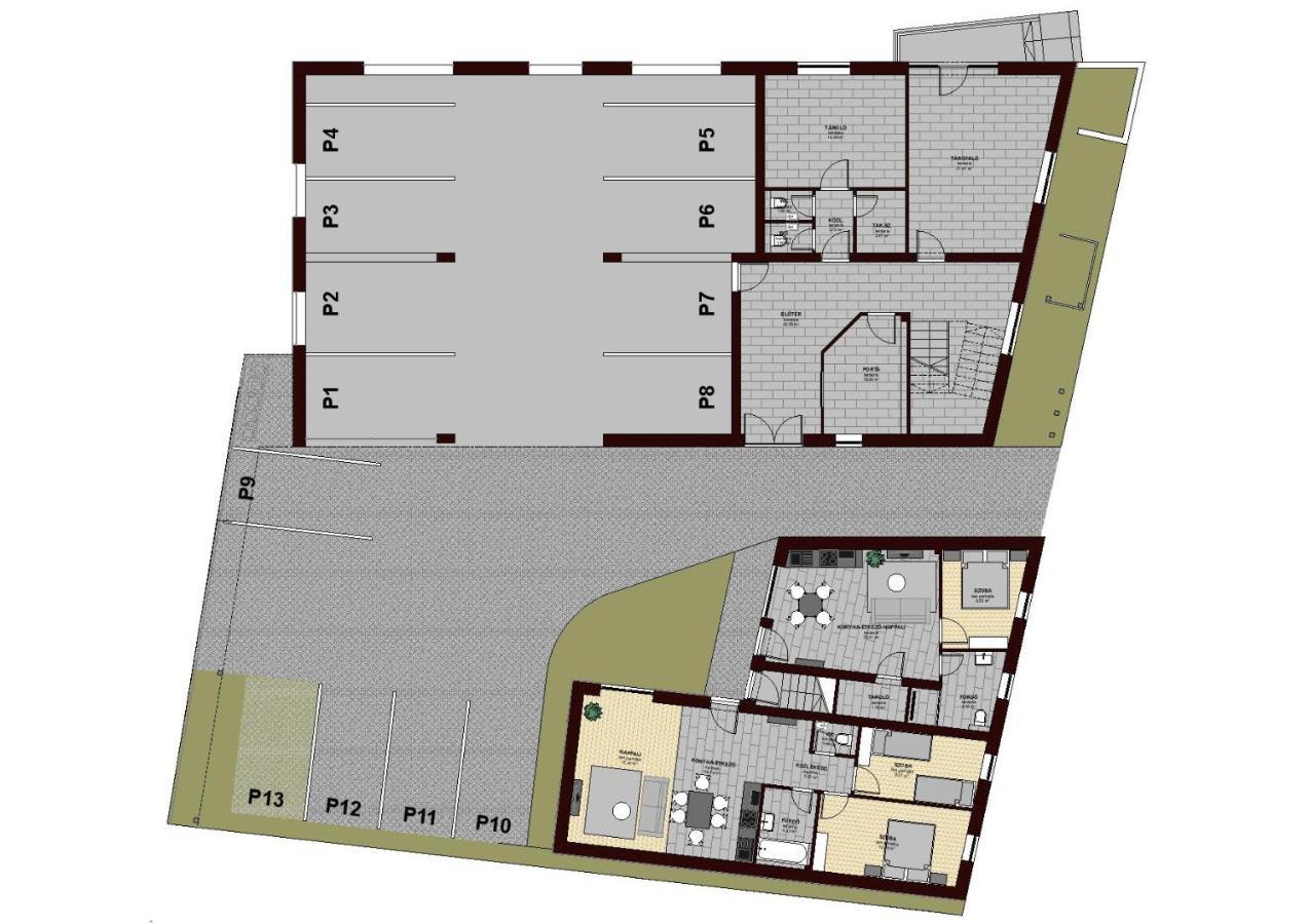 Dotis Apartman ตาตา ภายนอก รูปภาพ